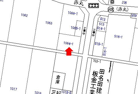 [1038] 用地 高岡市福岡町赤丸1064-1