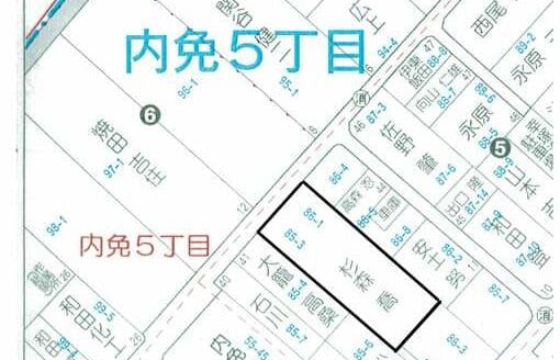 ［1468］用地　高岡市内免5丁目85-2