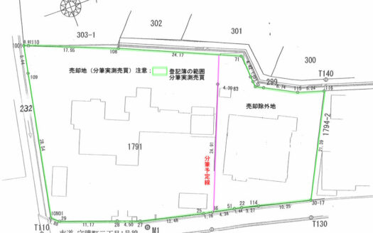 ［1683］用地　高岡市守護町2丁目3-36